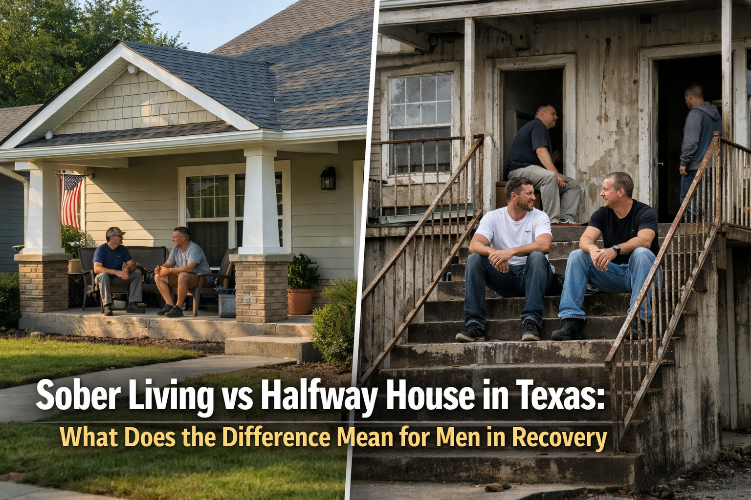 Sober Living vs Halfway House